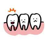 成人の約80％が歯周病にかかっています！！